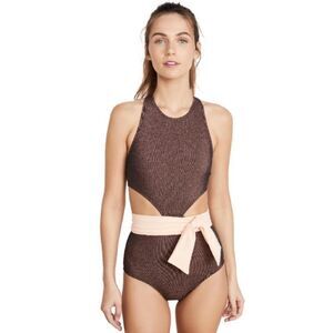 Flagpole Lynn Cutout Swimsuit NWT